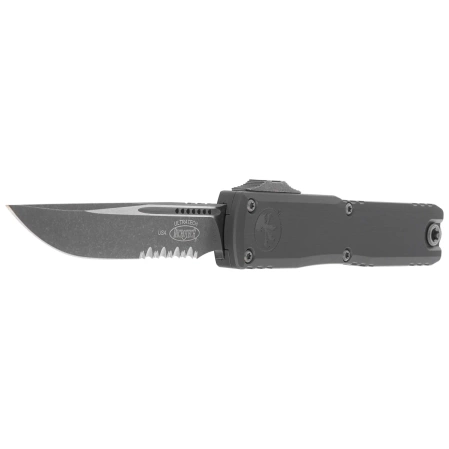 Microtech Ultratech Gen III ZBP S/E Natural Clear Aluminum, Apocalyptic P/S M390MK by Tony Marfione (1121-11APNC)