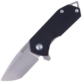 Kubey Campe KU203A Knife Black G10, Sandblasted D2