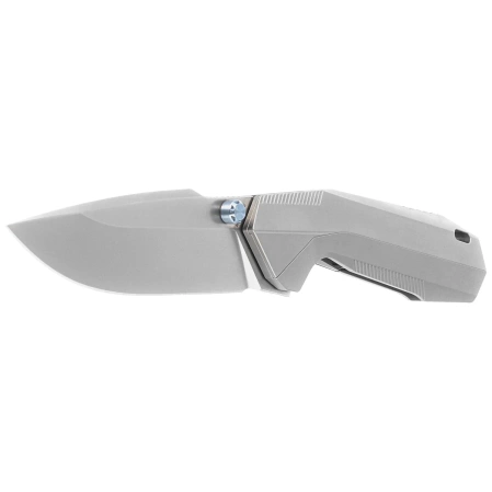 Nóż składany Remette RT-WK1-A Gray Titanium, Hand Grinding Pearlescent M390
