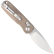 Nóż składany Bestechman Sprite Bronze Titanium, Stonewashed/Satin M390 (BMK21B)