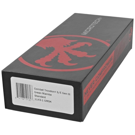 Nóż automatyczny OTF Microtech Combat Troodon Gen III S/E Black Aluminium, Green Mamba Cerakote M390MK by Tony Marfione (1143-1GMSK)