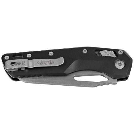 Nóż składany Microtech MSI S/E Black Aluminium, Apocalyptic M390MK by Tony Marfione (210-10AP)
