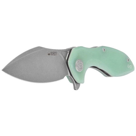 Nóż składany Kubey Nobel Jade G10, Beadblasted 14C28N (KU236M)