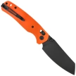 Bestechman Cicada's Wing Knife Orange G10, Black PVD 10Cr15MoV (BMK06-C-7)
