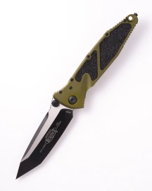 Nóż składany Microtech Socom Elite T/E-M OD Green Aluminium, Black M390MK by Tony Marfione (161-1OD)