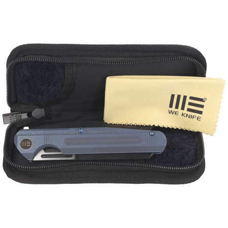 Nóż składany WE Knife Reiver LE No 027/260 Blue Titanium, Black Stonewashed CPM S35VN (WE16020-4)