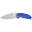 Nóż składany Spyderco Resilience Lightweight Blue CPM S35VN Plain (C142PBL)