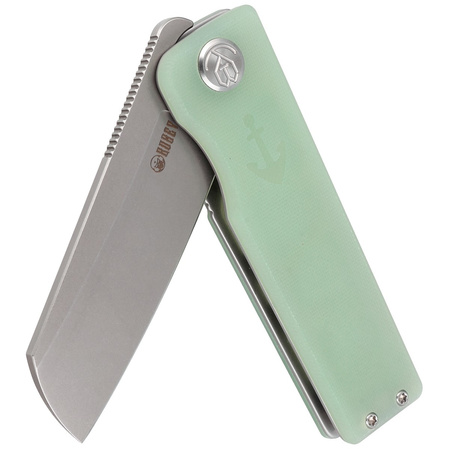 Kubey Knife Sailor Jade G10, Beadblasted AUS-10 by Sekira Sochi (KU317E)