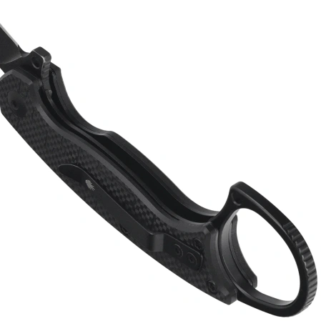 Nóż składany Kizer Dodo Karambit Black G10, Black Stonewashed Nitro-V by Giedymin (V2702A3)