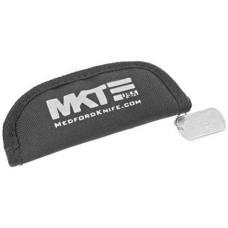 Nóż składany Medford Praetorian T Tanto Flamed ''Galaxy'' Titanium, Bronze HW, Brsh/''Galaxy'' Clip, Satin S45VN by Greg Medford (MK0124STT-03A2-T1CF-BN)