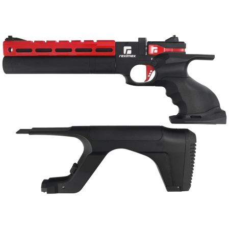 Pistolet wiatrówka PCP Reximex RP Race Red 4.5 mm z regulatorem
