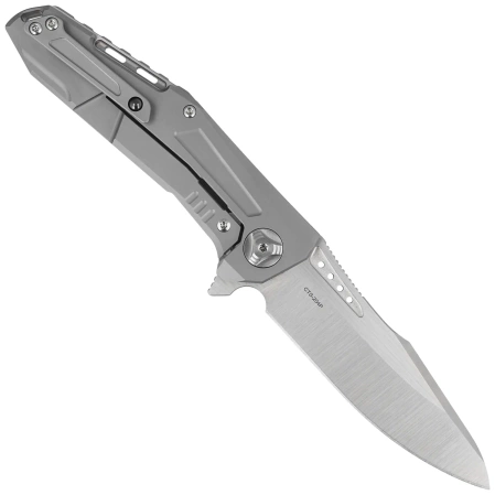 Nóż składany Reate K-3 Drop Point Grey Titanium/Carbon Fiber, Satin CTS-204P