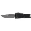 Microtech Ultratech Gen IV Interceptor Signature OTF Knife Black Topographic Deep Engraved Aluminum, Apocalyptic M390MK by Tony Marfione (11174TP-10APS)