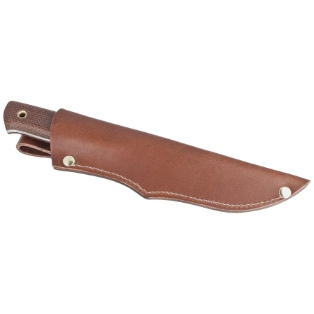 Za-Pas Knife Biwi 12 Brown Micarta, Two Tone 4H13 (BW12-M-BR)