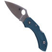Spyderco Dragonfly 2 Lightweight Knife Blue FRN, Satin K390 by Sal Glesser (C28FP2K390)