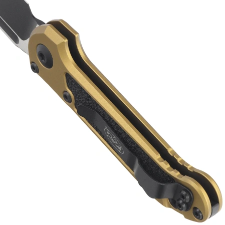 Nóż automatyczny Microtech LUDT Gen III S/E Tan Aluminium, Black M390MK by Tony Marfione (1135-1TA)