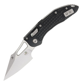 Nóż składany Microtech M-Stitch Ram-Lok S/E Black Frag Aluminium, Stonewashed M390MK by Borka Blades and Tony Marfione (169MRL-10FR)