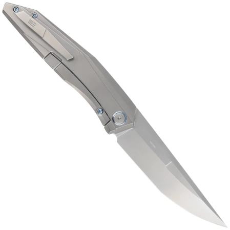 WE Knife Cybernetic LE No 016/205 Gray Titanium, Polished Bead Blasted CPM 20CV (WE22033-2)