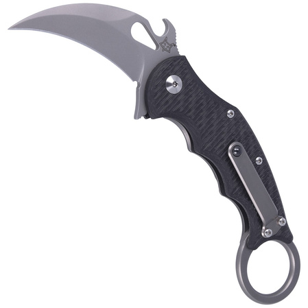 Nóż składany FOX Karambit Titanium / Carbon Fiber, Bead Blasted Elmax (FX-599TiCS)