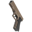 Zestaw wiatrówkowy 61: Pistolet Niksan Defence NKS CP17 Tan 4.5 mm, 1400 BBs, 10 kapsuł CO₂, 100 tarcz