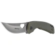 FoxEdge Persian Knife OD Green Canvas Micarta, Satin 9Cr14Mov (FE-038 MCOD)