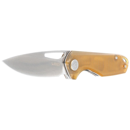 Nóż składany Kubey Doris Polished Ultem, Satin 14C28N (KU324H)