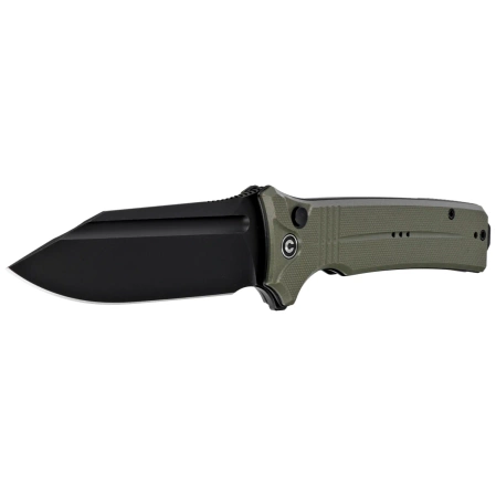 Civivi Neurohaptic Knife OD Green G10, Black Stonewashed Nitro-V (C23080-3)