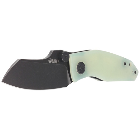 Kubey Knife Monsterdog Jade G10, Darkwashed 14C28N by Dmitry Osarenko (KU337C)