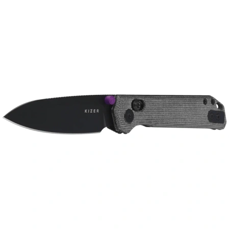 Kizer Begleiter 2.9 CL Knife Norplex UltreX Micarta, Black PVD BD1N by Azo (V3458.2CDA1)