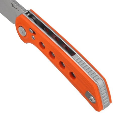 Reate PL-XF Knife Orange G10, Stonewashed Nitro-V (PL-XF ORG10.STW)