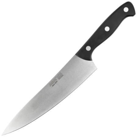 MAM Professional Chef Knife Black Polymer, Polished X50CrMoV15 (700)
