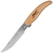 MAM Iberica S Blade Lock  Knife Light Beech Wood, Satin 420 (2011-LW)