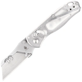 Nóż składany Kizer Uti Bear 1 White Acrylic, Bead Blasted SK5 / 50Cr15MoV by Azo (V3619JA5)