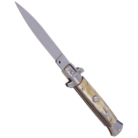 Nóż sprężynowy Frank Beltrame Stiletto Honey Horn 23cm (FB 23/48)