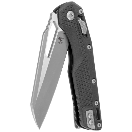 Nóż składany Microtech MSI S/E Black Tri-Grip Polymer, Apocalyptic M390MK by Tony Marfione (210T-10APPMBK)