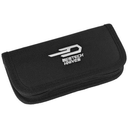 Nóż składany Bestech Togatta Bronze Titanium/Black-Green G10, Black Stonewashed/Satin M390 by Koens Craft (BT2102E)