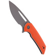 CIVIVI Knife Odium Orange G10, Stonewashed by Ferrum Forge Knife Works (C2010B)