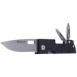 Maserin D-Dut 214/N Multi-Tool Folding Knife Black Aluminum, Stonewashed 440C by Bonus