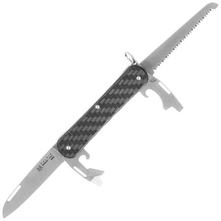 Scyzoryk Fox Vulpis S4 Carbon Fiber 3K, Polished M390 (FX-VP130-S4 CF)