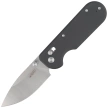 Kubey Bedrock Knife Black G10, Satin D2 (KU505A)