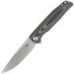 Bestech Ascot Beige Carbon Fiber/G10, Satin D2 Knife (BG19B)