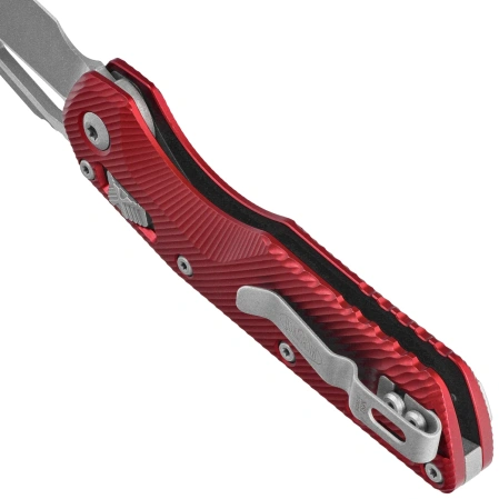Microtech MSI S/E Knife Merlot Fluted Aluminum, Apocalyptic M390MK by Tony Marfione (210-10APFLMR)