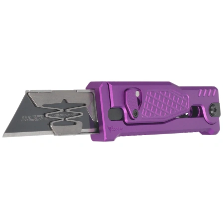 Nóż grawitacyjny Reate EXO-U V2 Purple Diamond Pattern Aluminium, Stainless Steel