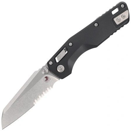 Nóż składany Microtech MSI Ram-Lok Mini S/E Black Fluted Aluminium, Stonewashed P/S M390MK by Tony Marfione (210M-11FL)