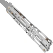 Martinez Albainox Balisong Knife Chrome Zamak, Mirror 3Cr13Mov (02053-C)