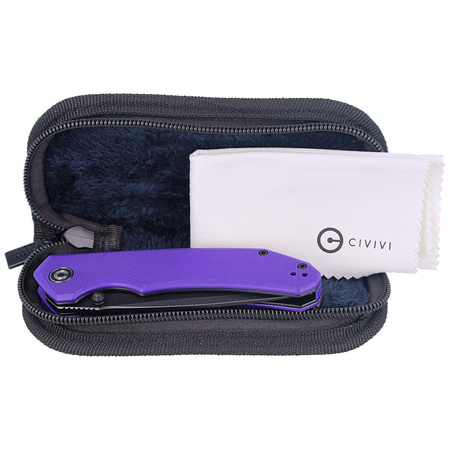 CIVIVI Brazen Purple G10, Black Stonewashed (C2023D)