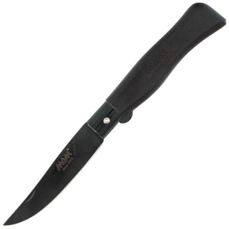 MAM Douro All Black Knife Ebony Wood, Nickel-plated Brass PVD HW, Titanium PVD X50CrMoV15 (2250)