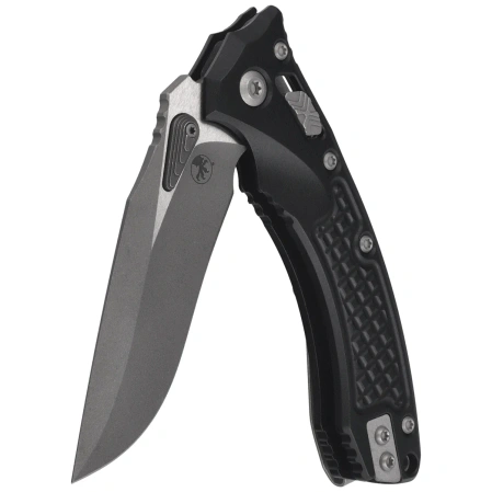 Nóż składany Microtech Amphibian Mini Ram-Lok S/E Frag Black Aluminium, Apocalyptic M390MK by Tony Marfione (137MRL-10APFR)
