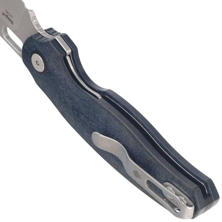 Kizer Seagull Knife Blue Canyon Richlite, Stonewashed 14C28N (V3770A2)