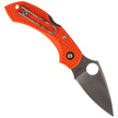 Nóż składany Spyderco DragonFly 2 FRN Orange Plain (C28POR2)